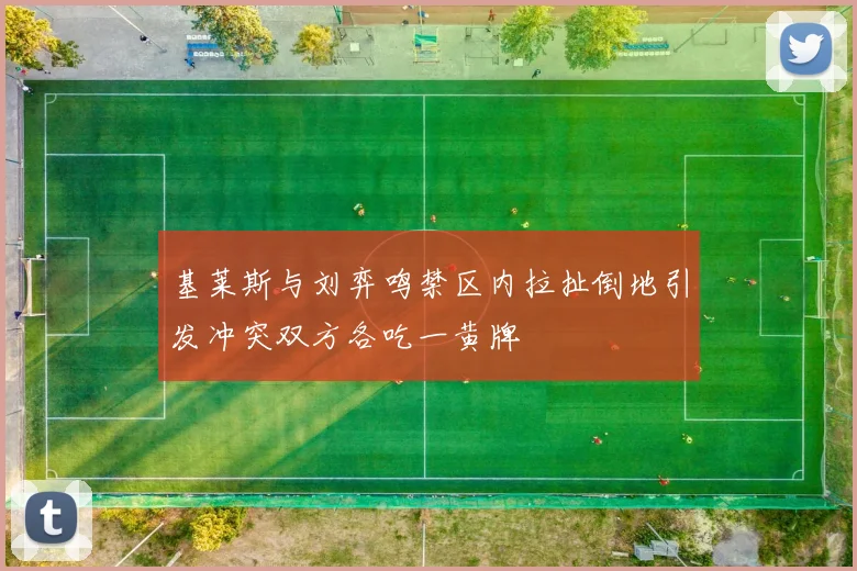 基莱斯与刘弈鸣禁区内拉扯倒地引发冲突双方各吃一黄牌